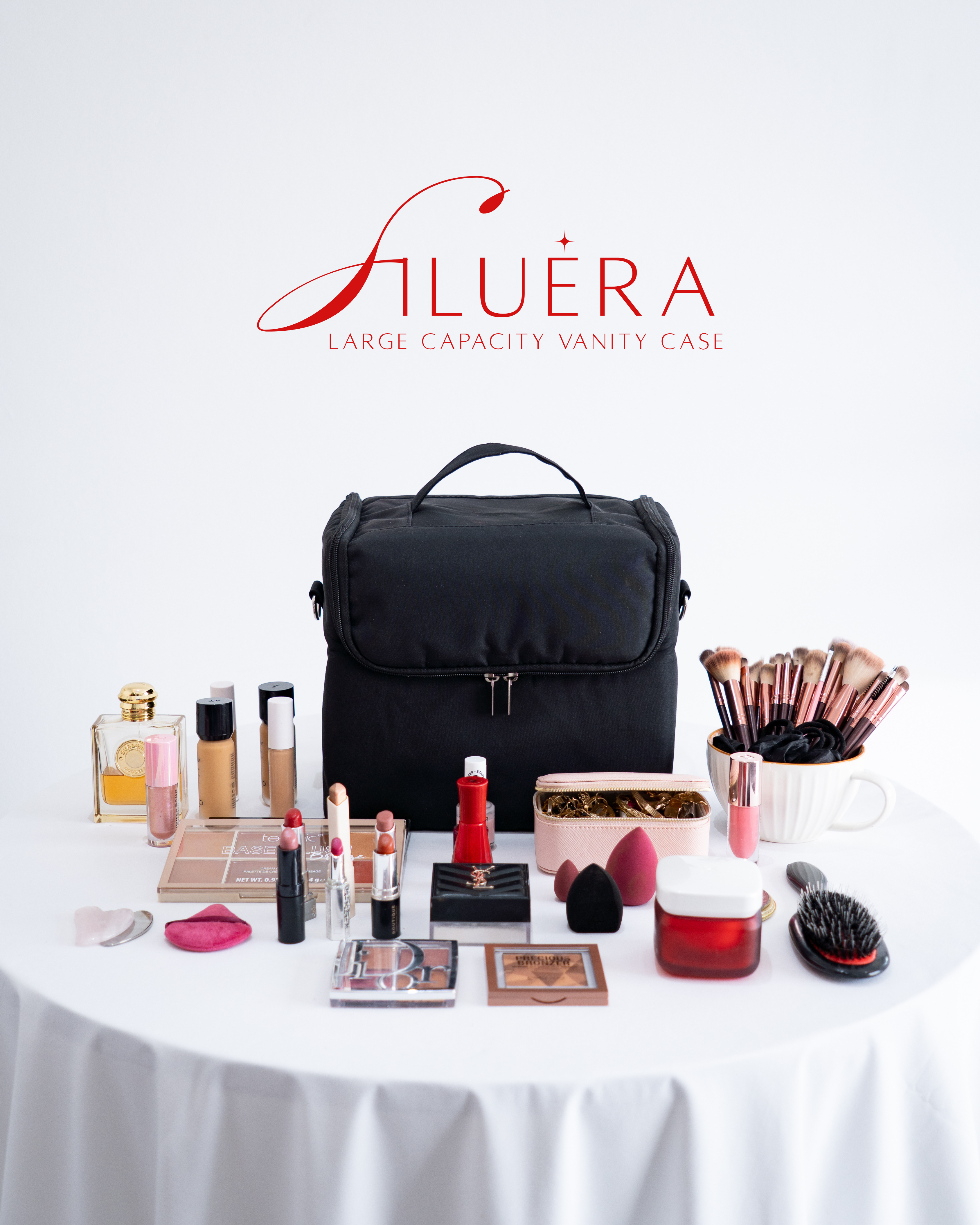 Siluéra Full Glam Tiered Vanity Case